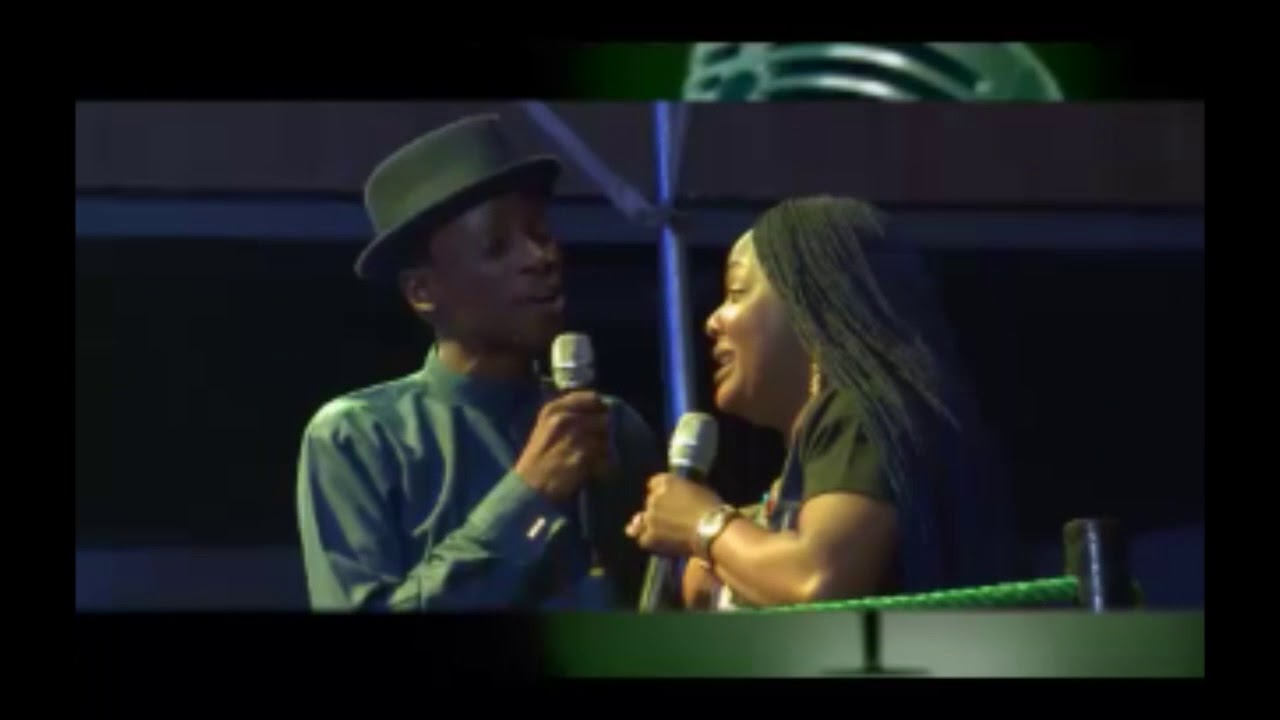 Bunmi Davies share the stage with Helen Paul