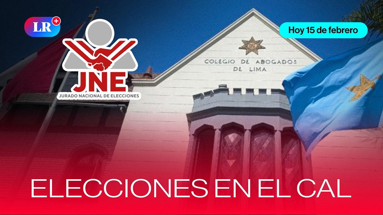 🔴 EN VIVO: Elección del representante del Colegio de Abogados ante el JNE | #HLR