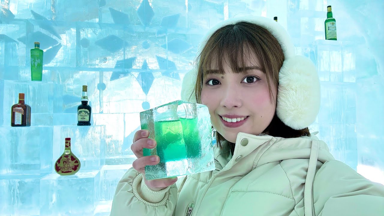 【北海道一人旅】真冬の然別湖に現れる幻の村、「然別湖コタン」へ1泊2日一人旅してきました☃️❄️ #なつこん #Natsukon