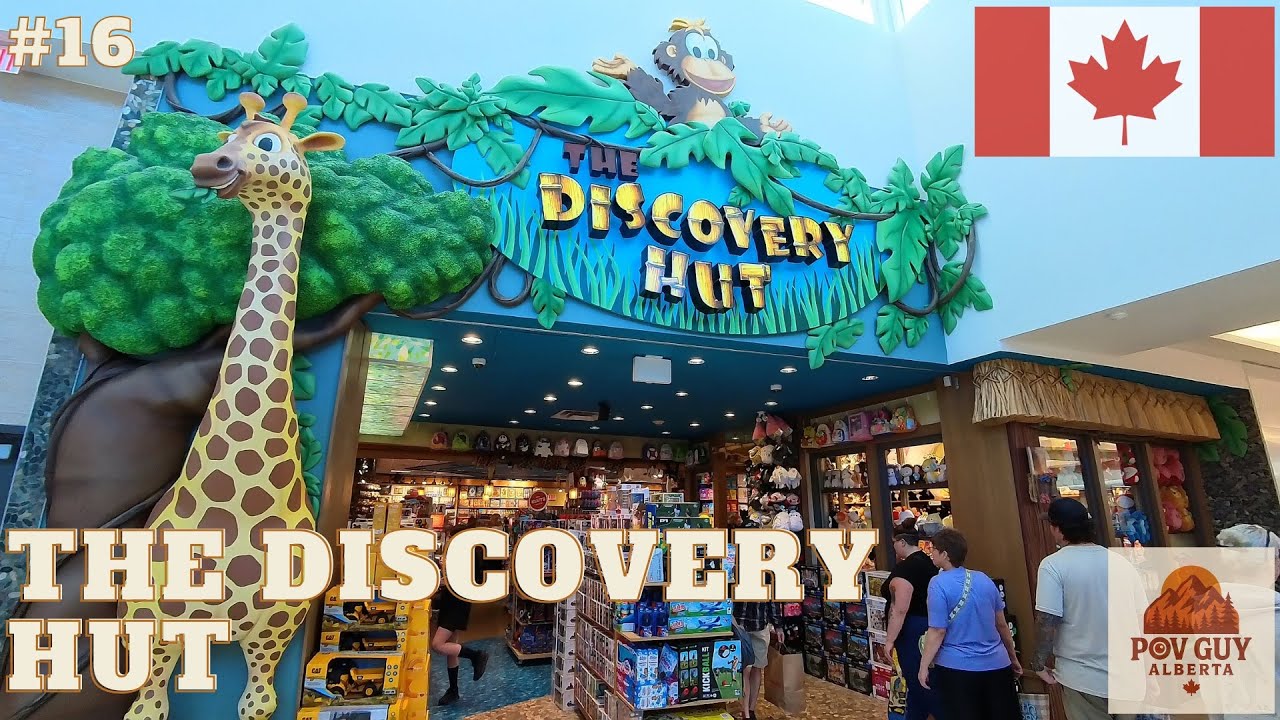 🦒🎁 Magical Toy Store Tour | The Discovery Hut Calgary 🇨🇦✨ | Chinook Mall Walk POV 4K
