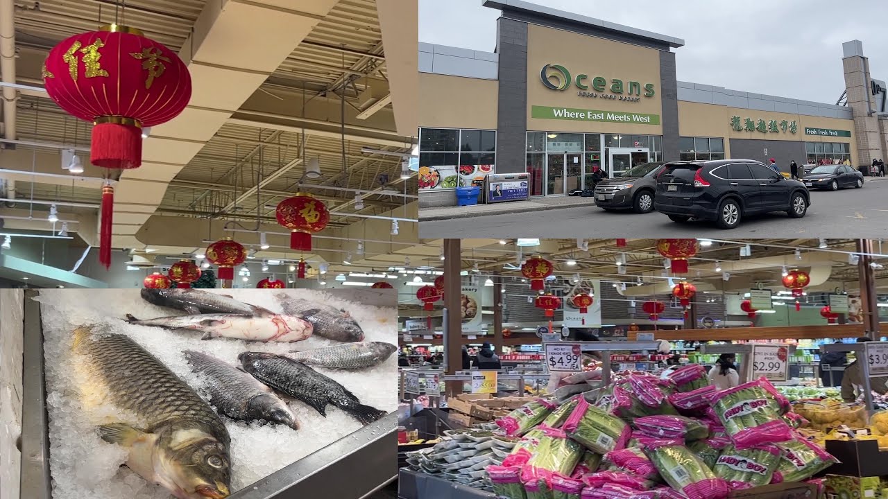 Oceans the best Asian Fresh Food market in Brampton Ontario Canada