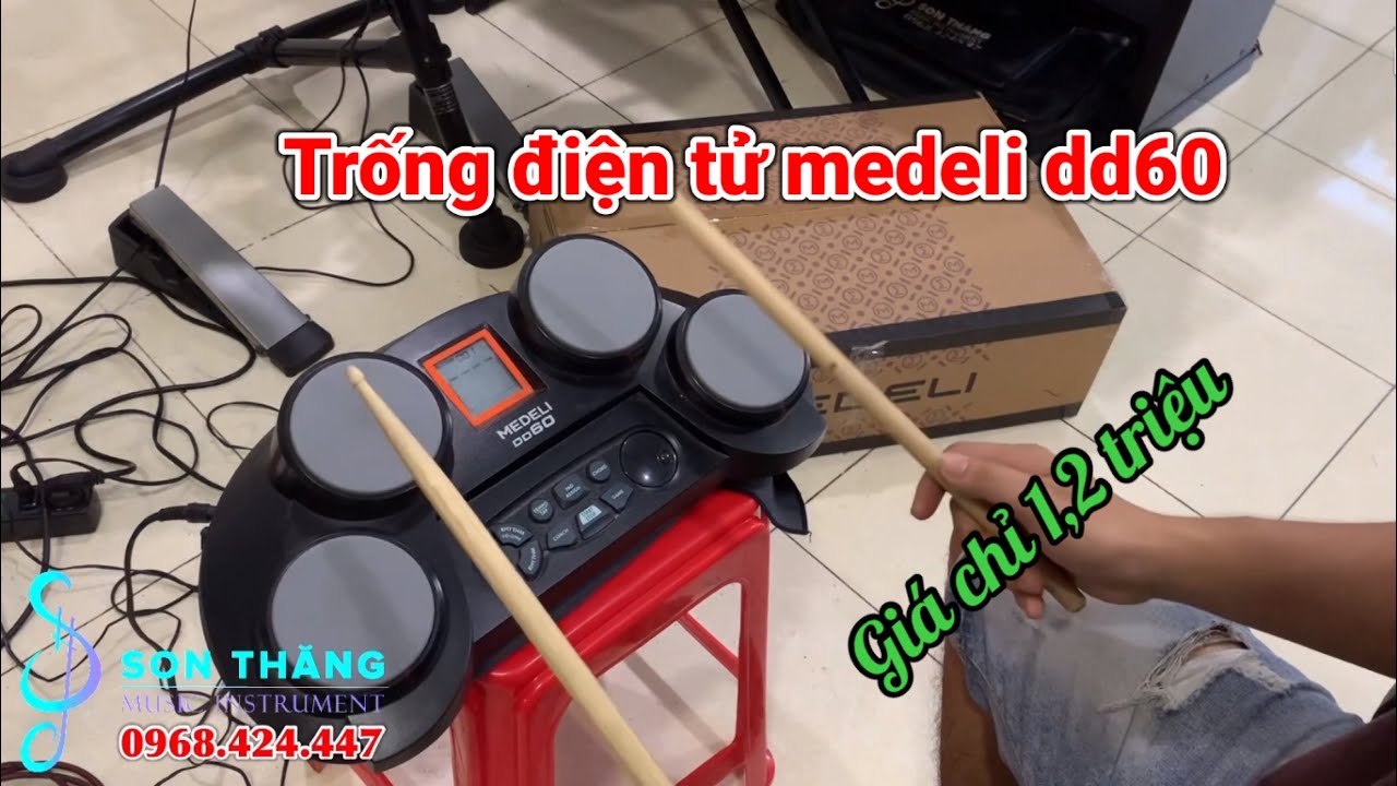 Trống Medeli dd60 - giá chỉ 1,2 triệu