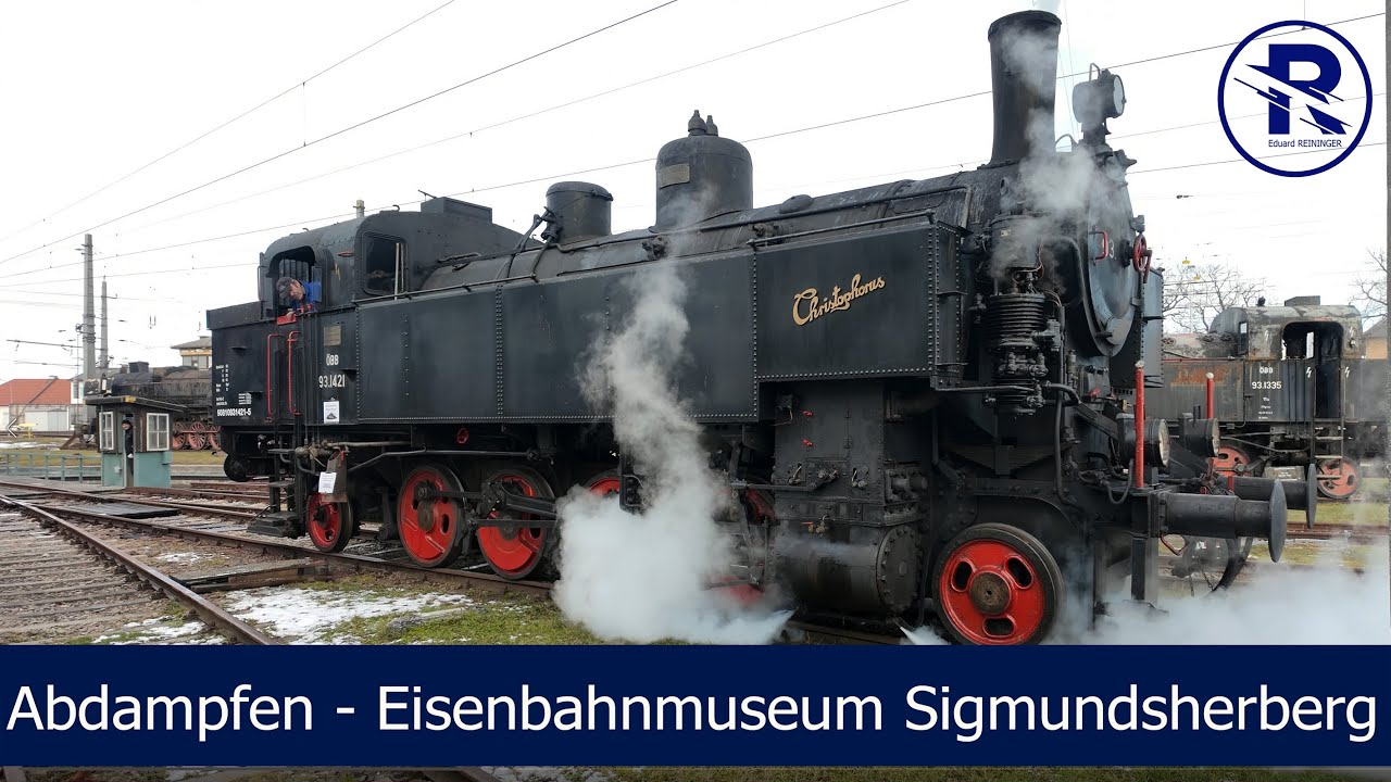 Abdampfen Christophorus Dampflok Eisenbahnmuseum Sigmundsherberg