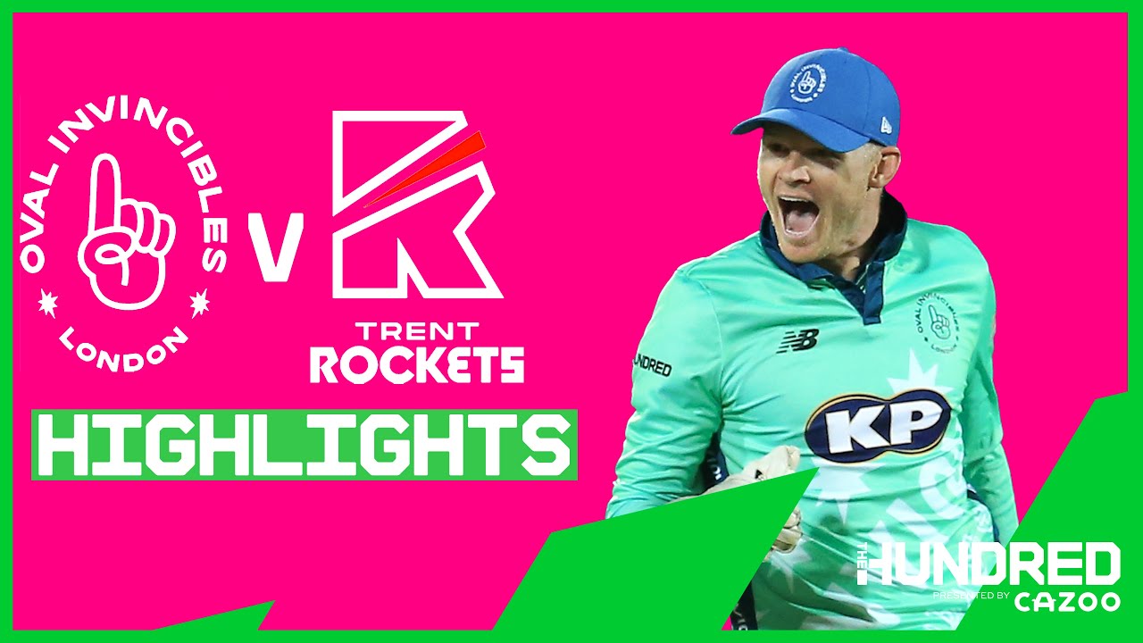 Jason Roy Inspires Invincibles Victory | Oval Invincibles Men vs Trent Rockets Men | Highlights