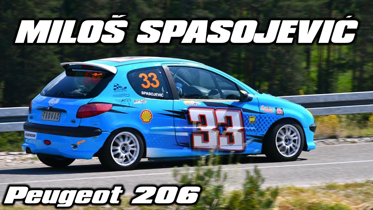 Milos Spasojevic - Brdska trka Zlatibor 2025 - Peugeot 206 1.6 SL