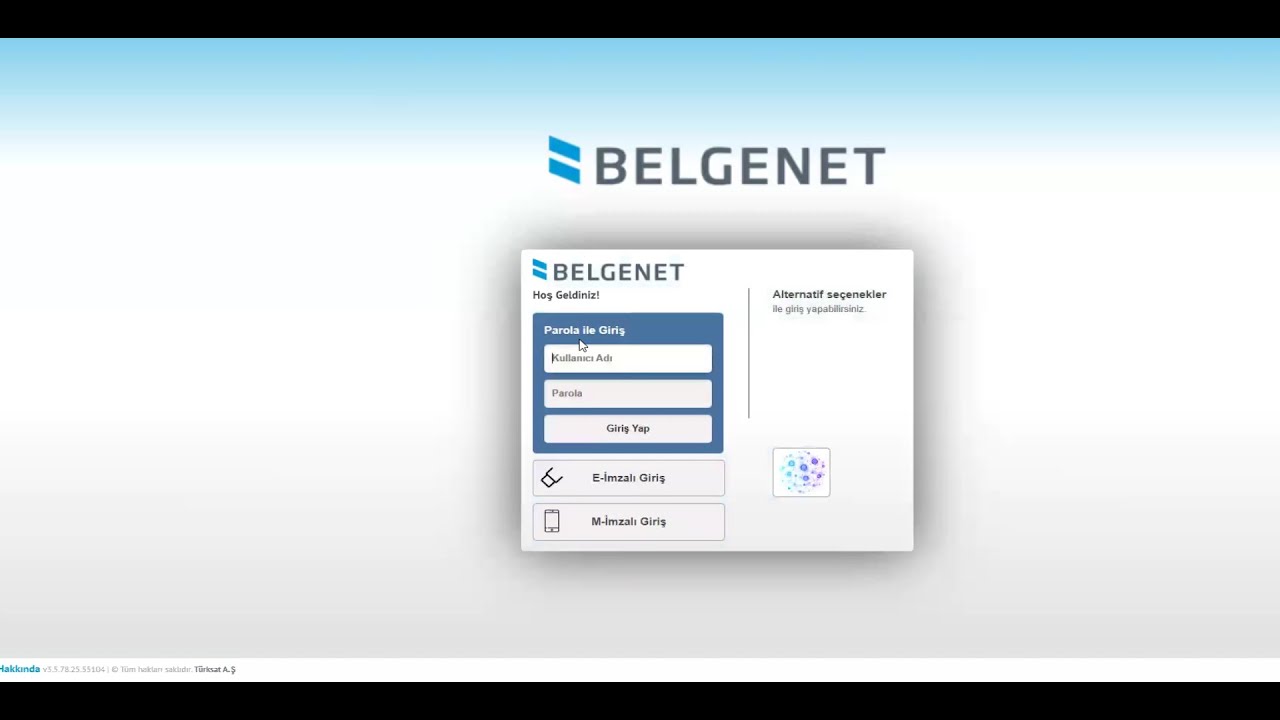MEB EBYS Demo Giriş Ekranı