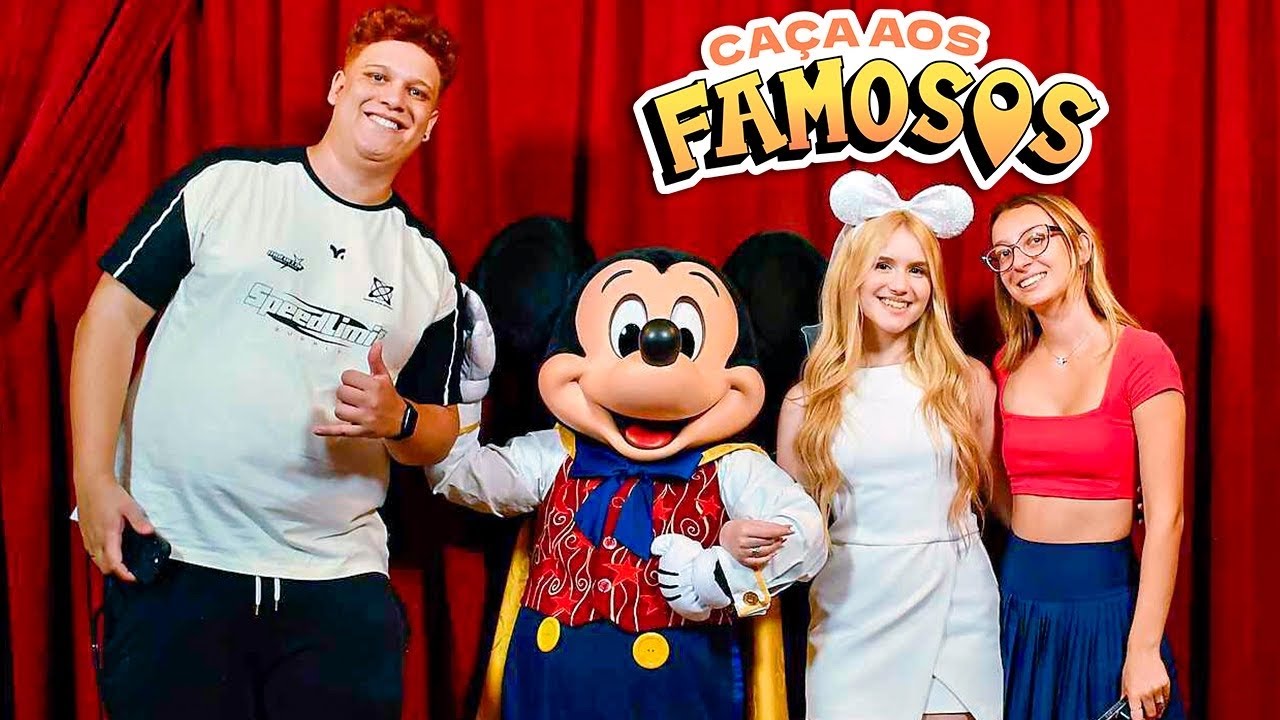 FIZ CAÇA AOS FAMOSOS COM BIEL VALADARES E CAROL QUERTZ