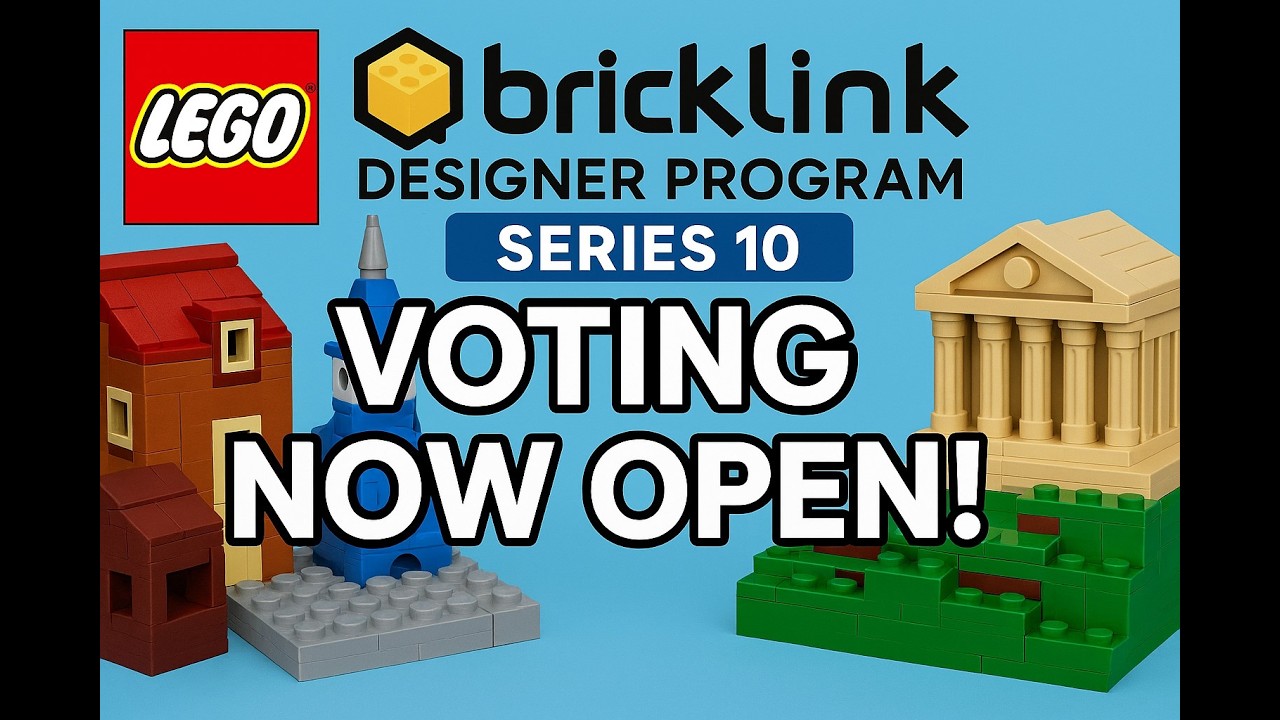 Bricklink Designer Progam Series 10 Voting Is OPEN! | Alex's Top Picks