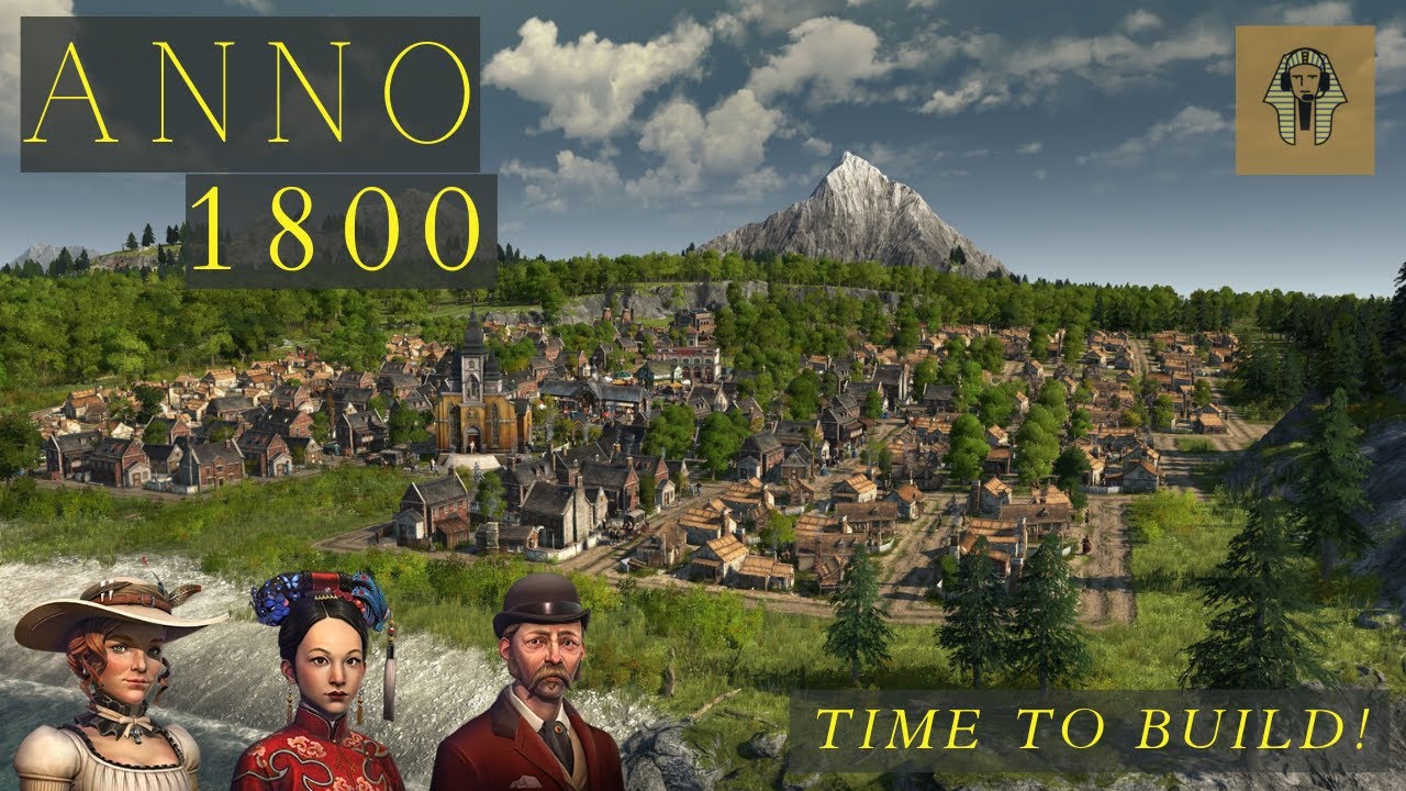 Strong Start - Chill Let's Play (EP. 1) - 500k Population Goal - Anno 1800
