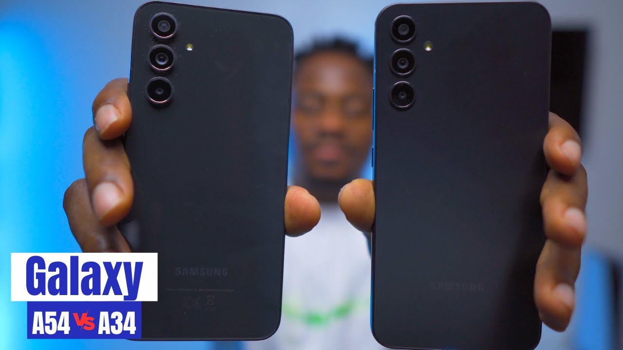 Samsung Galaxy A54 vs A34: Full Comparison video, Photos and Specs