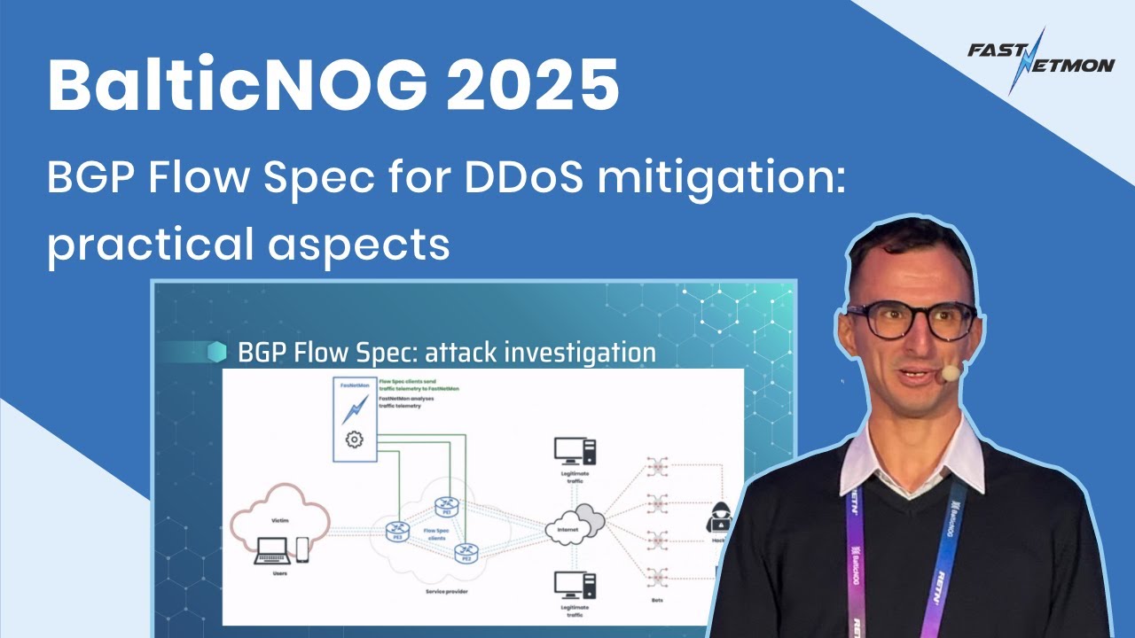 BGP Flow Spec for DDoS mitigation - BalticNOG 2025