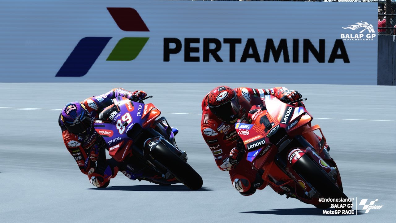 Sprint Race MotoGP Mandalika 2024 #IndonesianGP Sirkuit Mandalika GP Indonesia MotoGP24