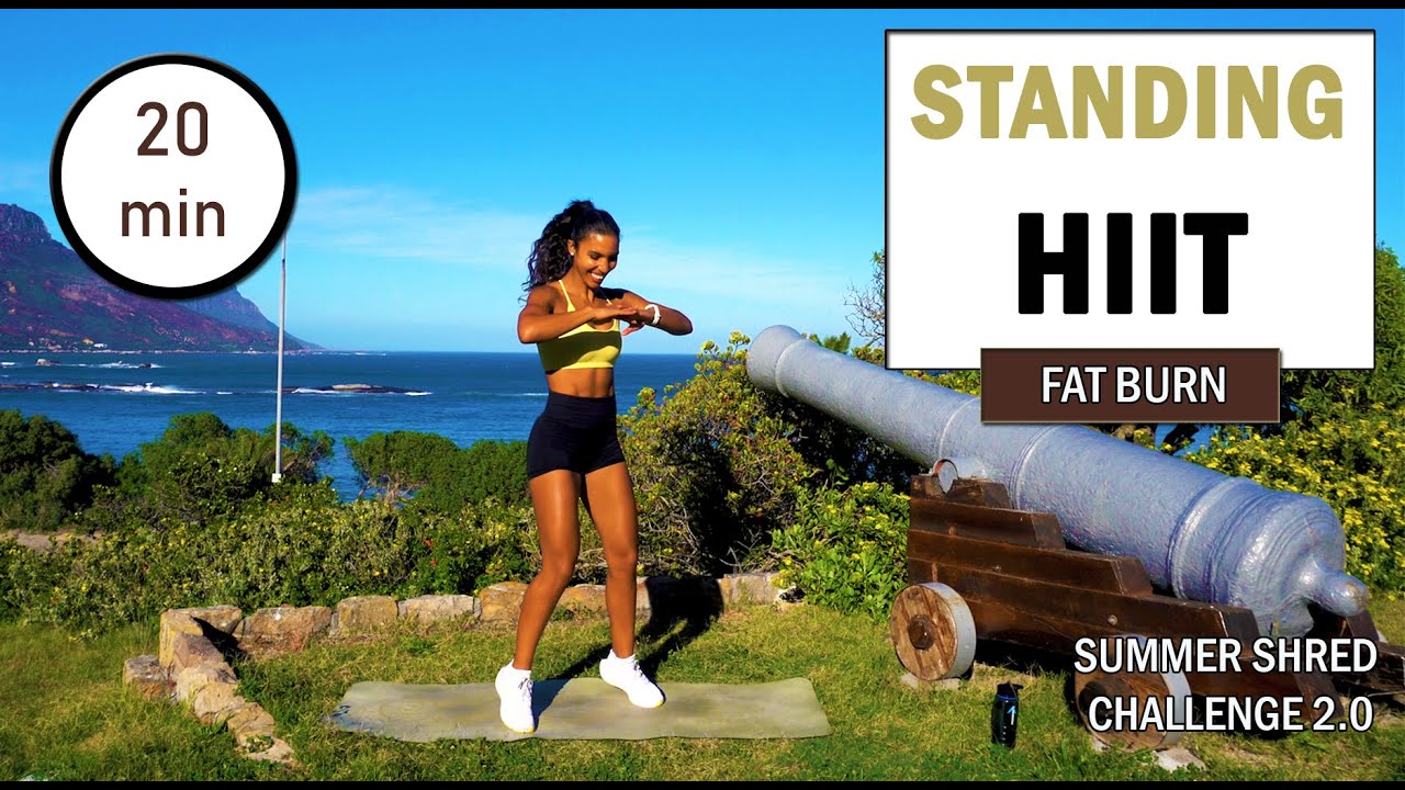 Day 3 - 20 min INTENSE STANDING HIIT WORKOUT | The Modern Fit Girl | SUMMER SHRED CHALLENGE 2.0