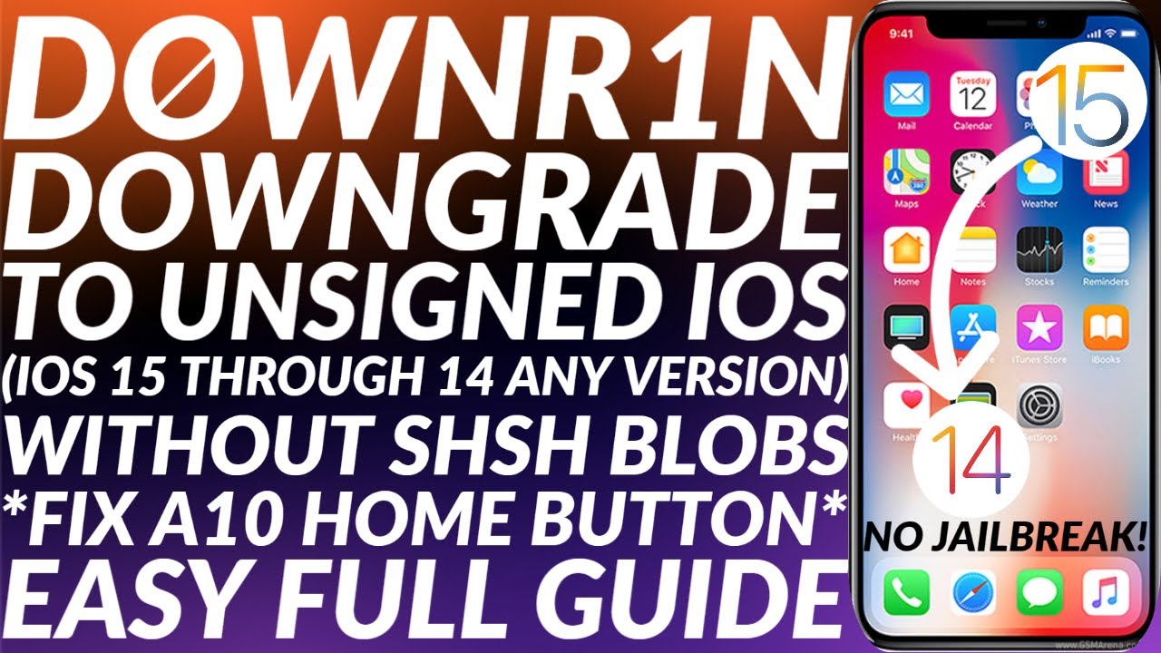 How to use downr1n & downgrade iOS 15 to 14 without SHSH Blobs/No Jailbreak | Full Guide | 2025