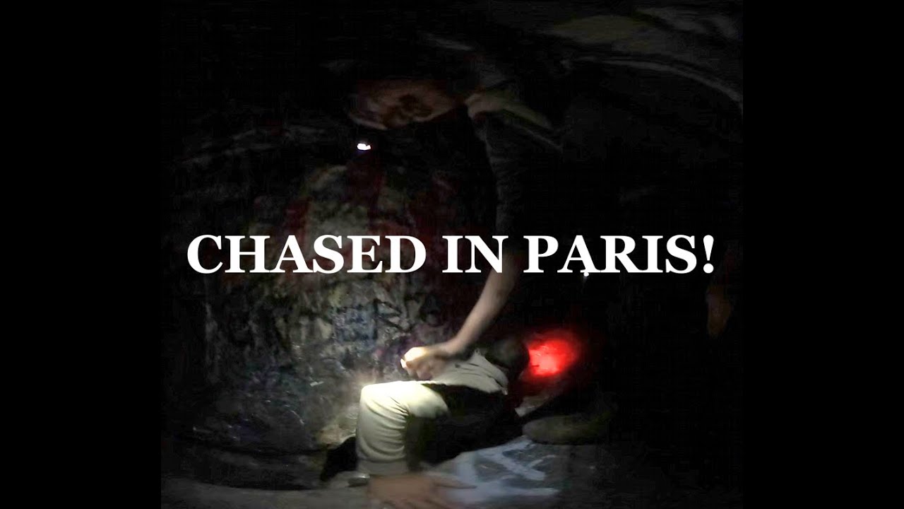 Chased in Paris Catacombs.