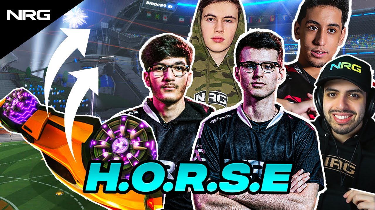 NRG Rocket League Challenges Each Other to a game of HORSE...