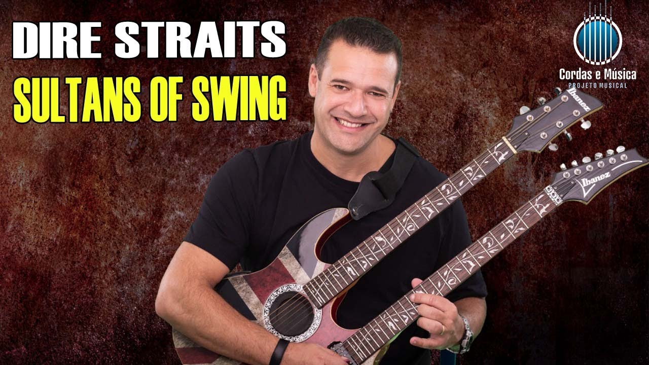 SULTANS OF SWING (Dire Straits) - Aula de GUITARRA - Prof FAROFA