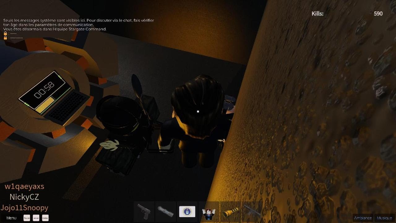 Roblox Stargate: Мы нейтрализуем игрока в SGC (который пытается вернуться) и находим Пиру!