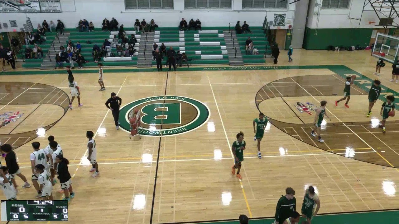 Brentwood High School vs Longwood High School Mens Varsity Basketball