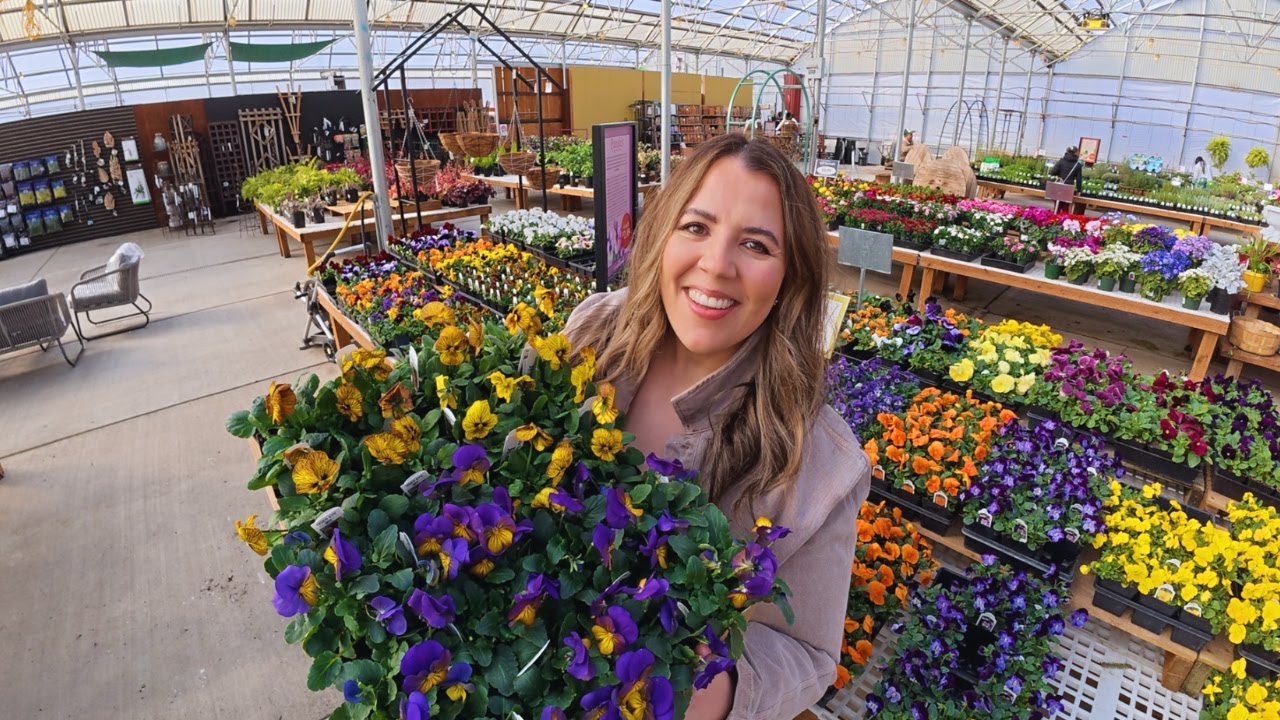 I was Feeling Sad, So I Went Spring Plant Shopping at The Garden Center! 🙌🌱🥰