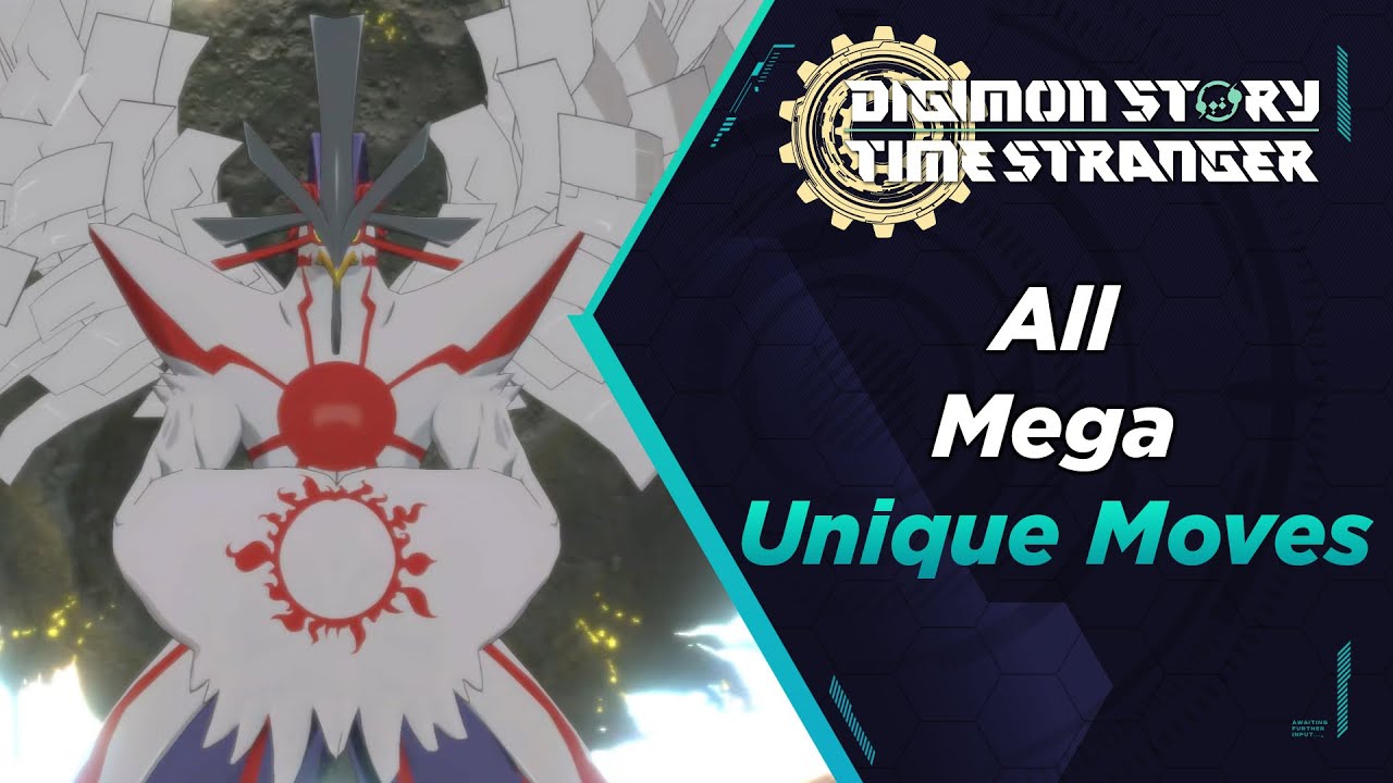 Digimon Story: Time Stranger - All Mega Digimon Unique Moves