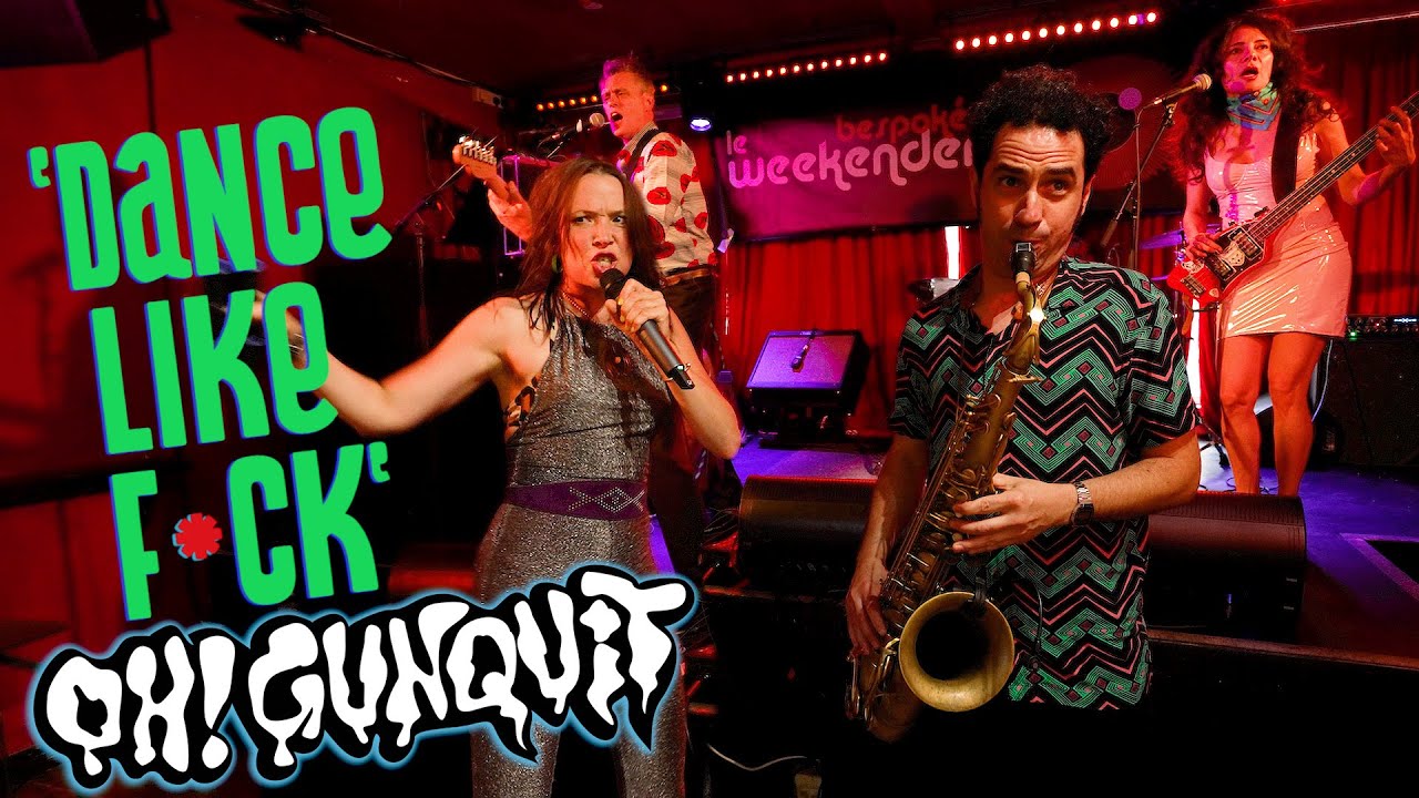 'Dance Like F*ck' OH! GUNQUIT (Le Beat Bespoke, Paper Dress Vintage) BOPFLIX sessions