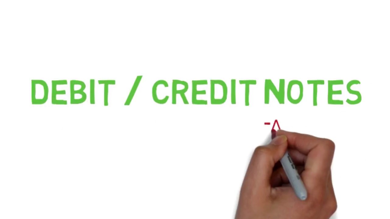 Debit/ Credit Note Concept Explained