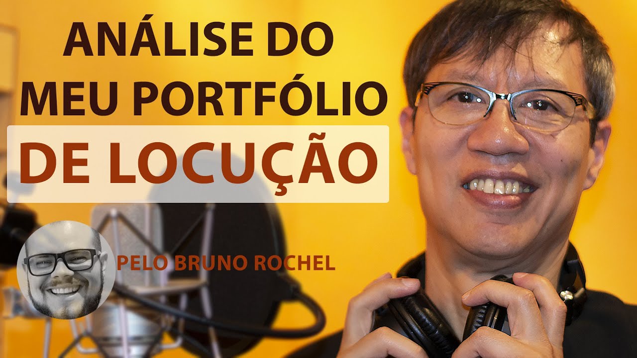 ESTUDO DO PORTFÓLIO DE LOCUÇÃO DO LAWRENCE SHUM PELO BRUNO ROCHEL