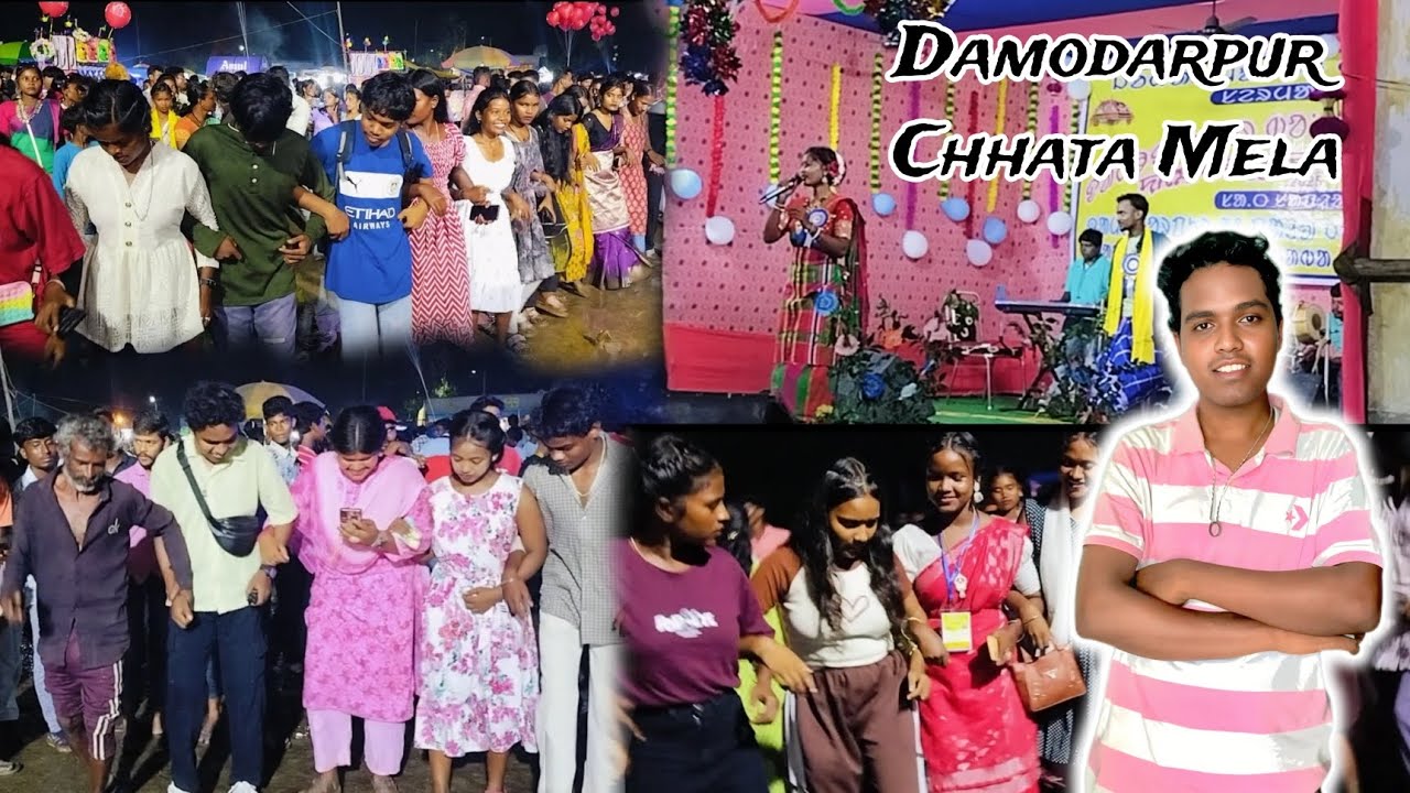 Damodarpur Chhata Mela 2025 |Santali Orchestra Rali Tudu Live Performance | Jamuria Mela#viralvideo 