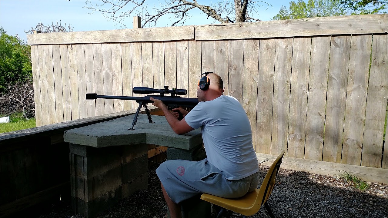 Shooting the Barrett .50 BMG