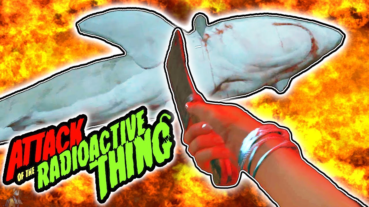 ATTACK OF THE RADIOACTIVE THING | ГАЙД ПО ПАСХАЛКЕ С НОЖОМ-АКУЛОЙ! | DLC3 | IW ZOMBIES