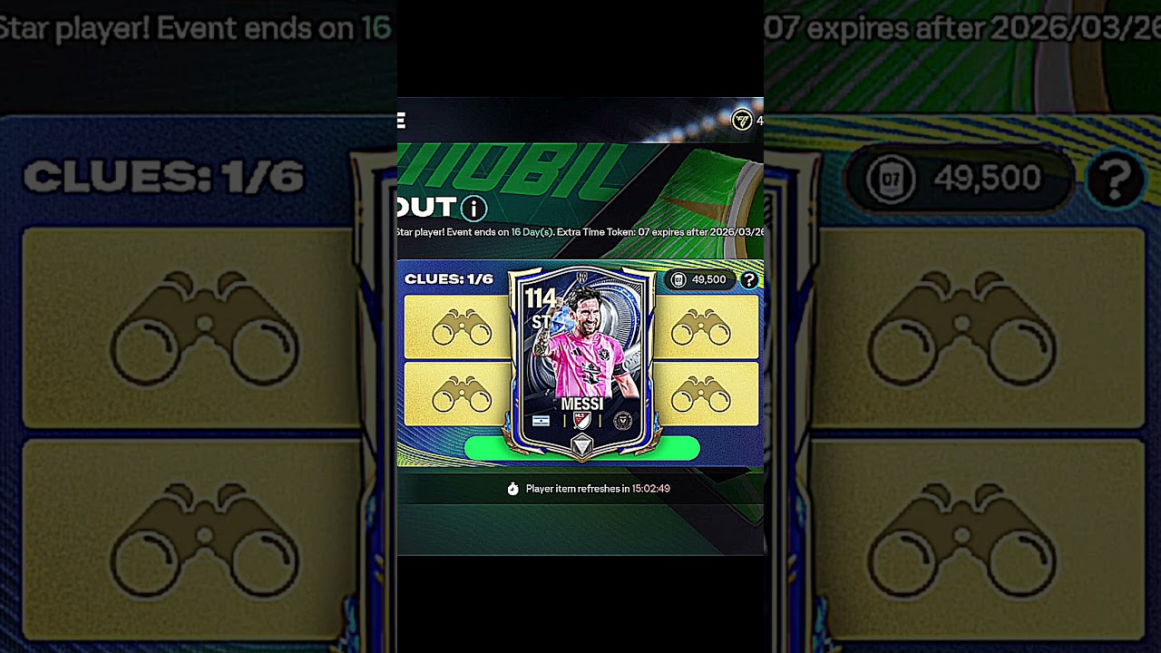 I GOT MESSI REALLY 😿 #eafcmobile #fifamobile #toty