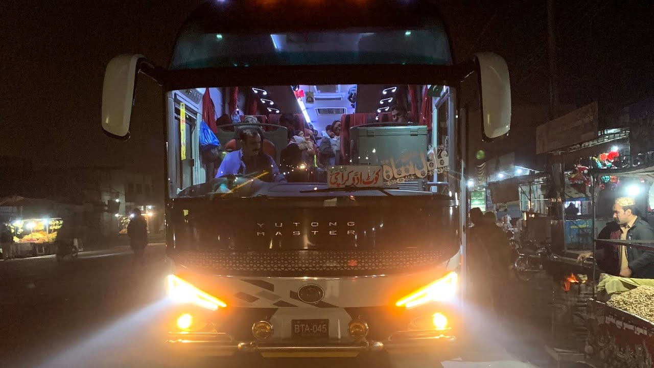 Adil Shah coach Yutong nova Multan to Karachi part 5 | Hino bus ny preshan kia