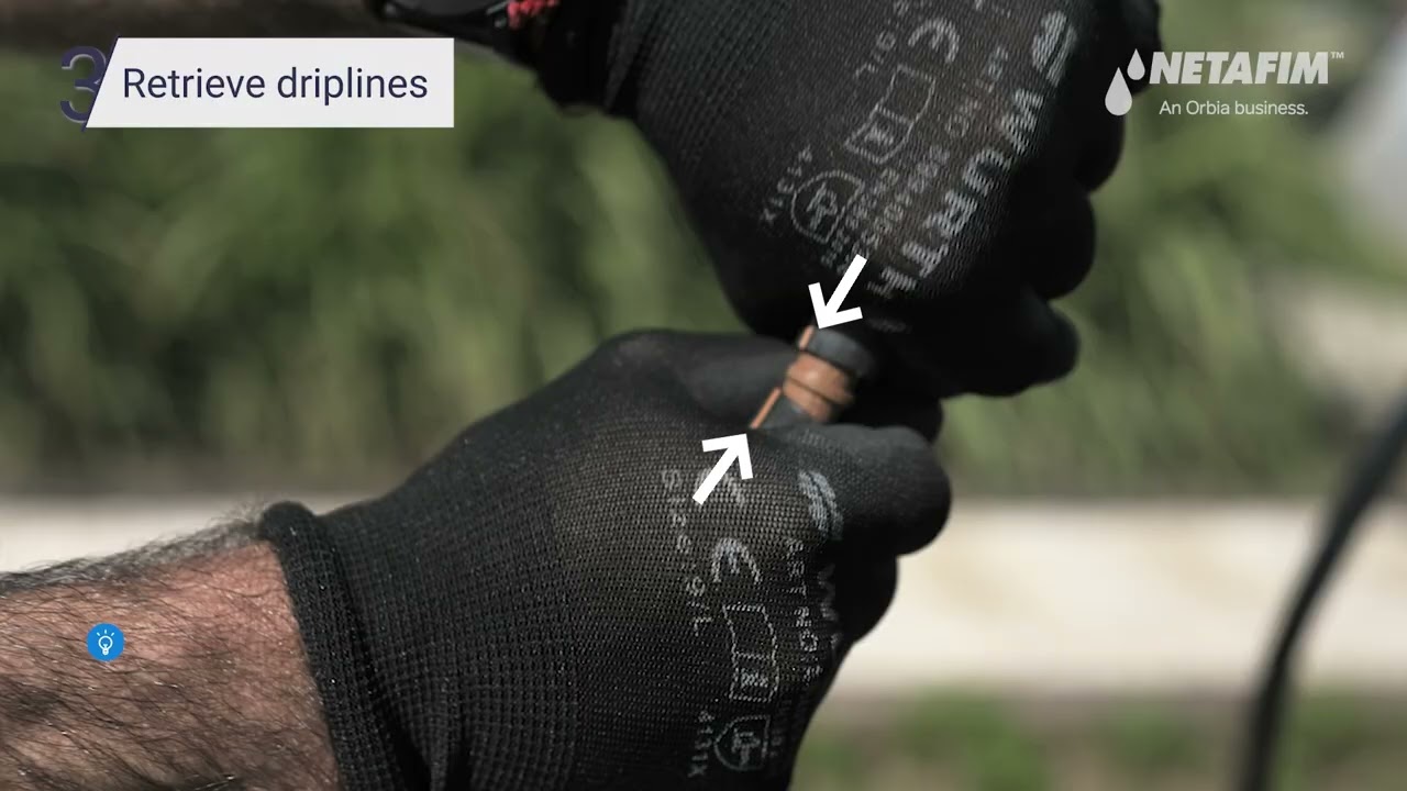 How to Retrieve Heavy Wall Dripline (HWD) for Reuse Using a Manual Retrieval Machine