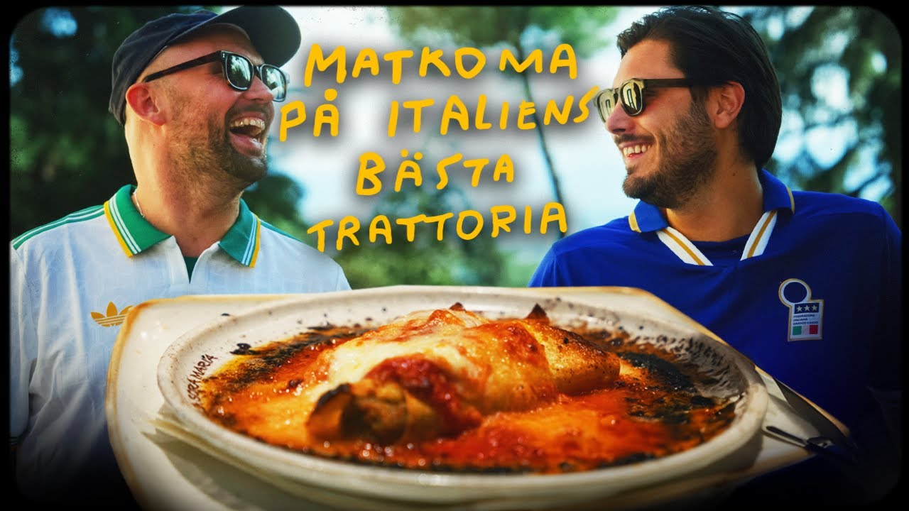 Oliver och Oskar käkar på Italiens bästa trattoria | Oliver Ingrosso – Livets smaker