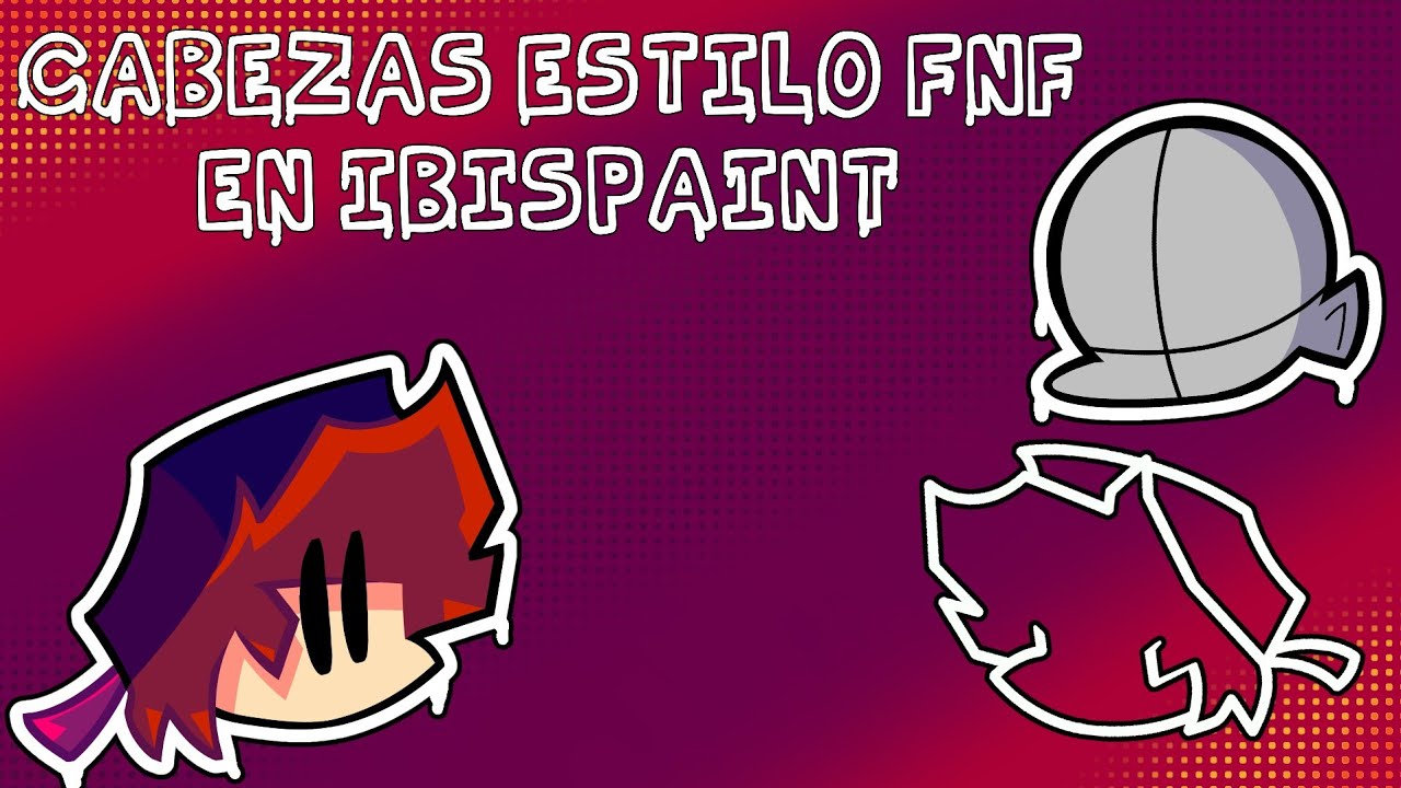Como Hacer Cabezas De FNF En IbisPaint | SoyKartun