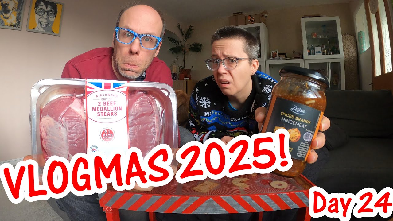 Newfords Try Vlogmas 2025: Day 24 - Victorian Style Meat Mince Pies