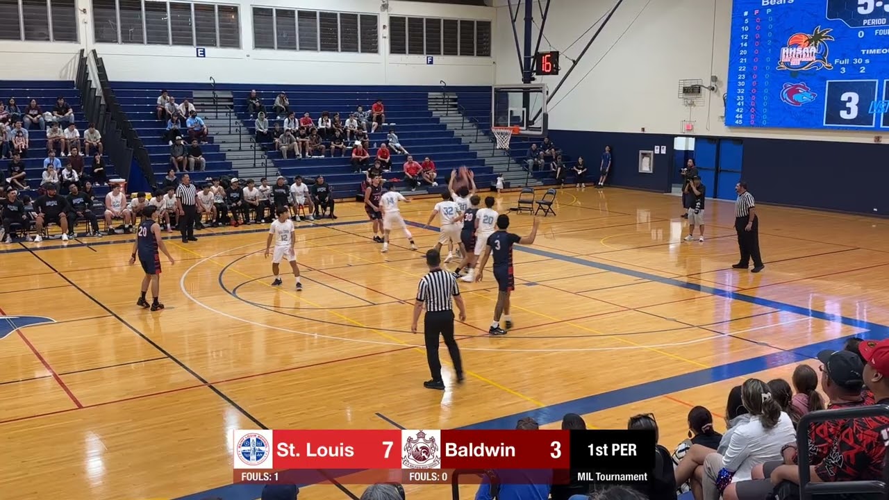 Baldwin VS St Louis HHSAA playoffs 2025-26