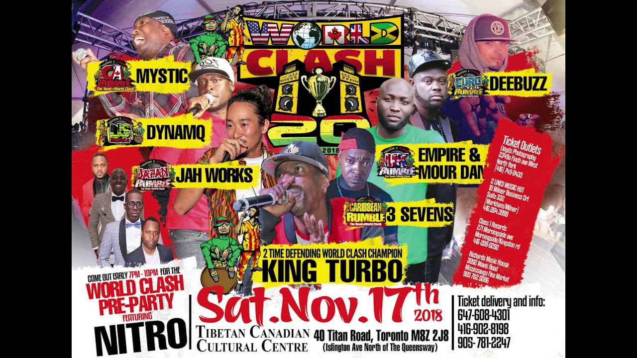 World Clash King Turbo Vs DeeBuzz Vs Jah Works Vs Dynamq Vs 3 Sevens Vs Empire Vs MourDan Vs Mystic