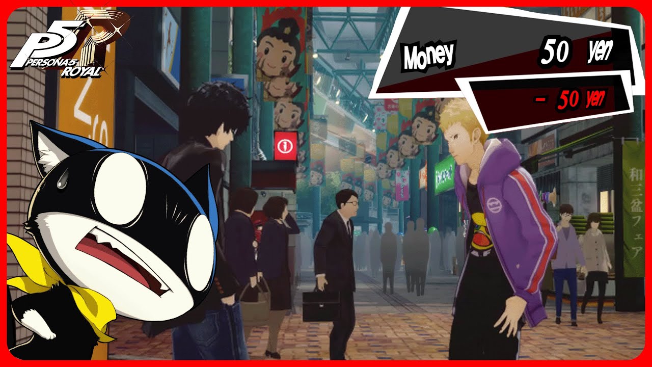 Unique dialogue if Joker is broke - Persona 5 Royal PC