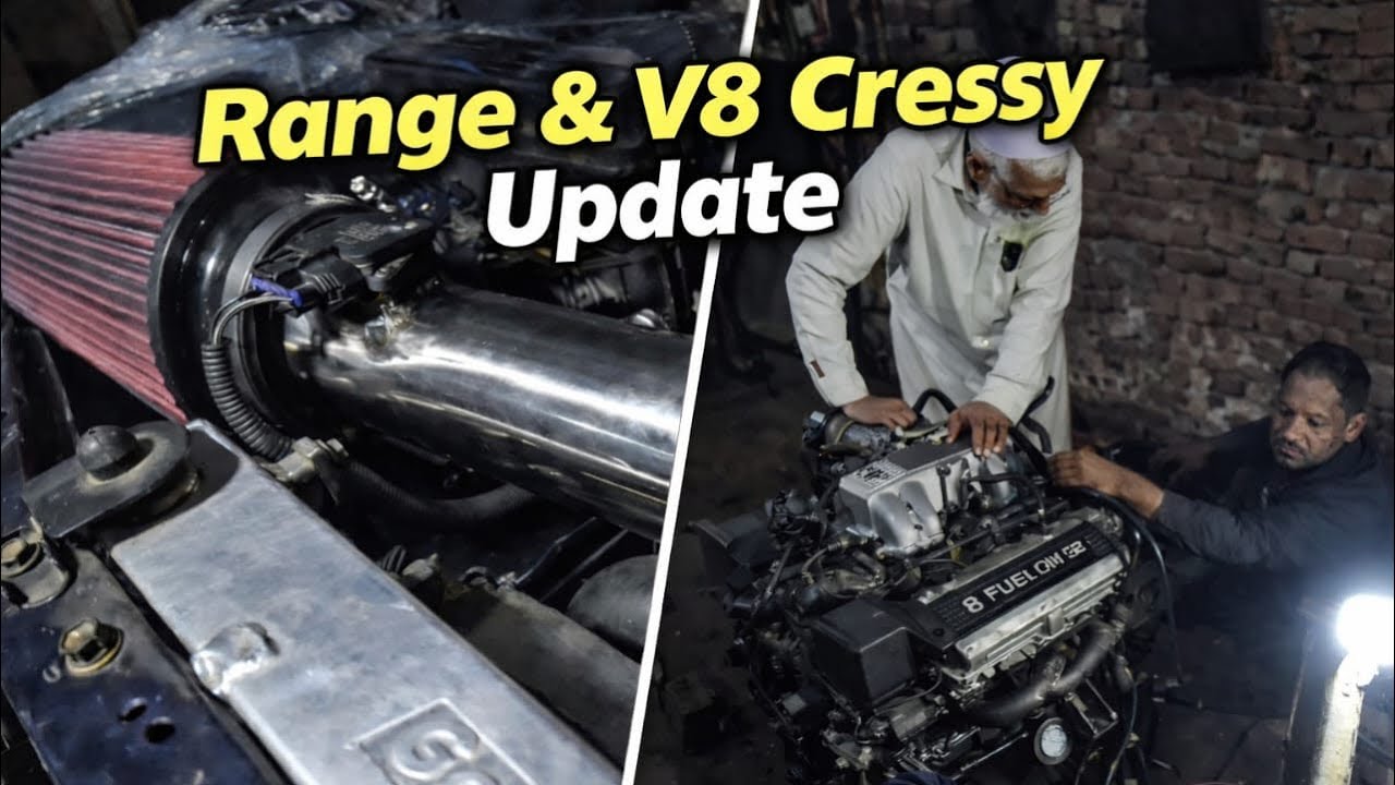 Garage Update — Cressida Intake Done & Range Rover Engine Installed