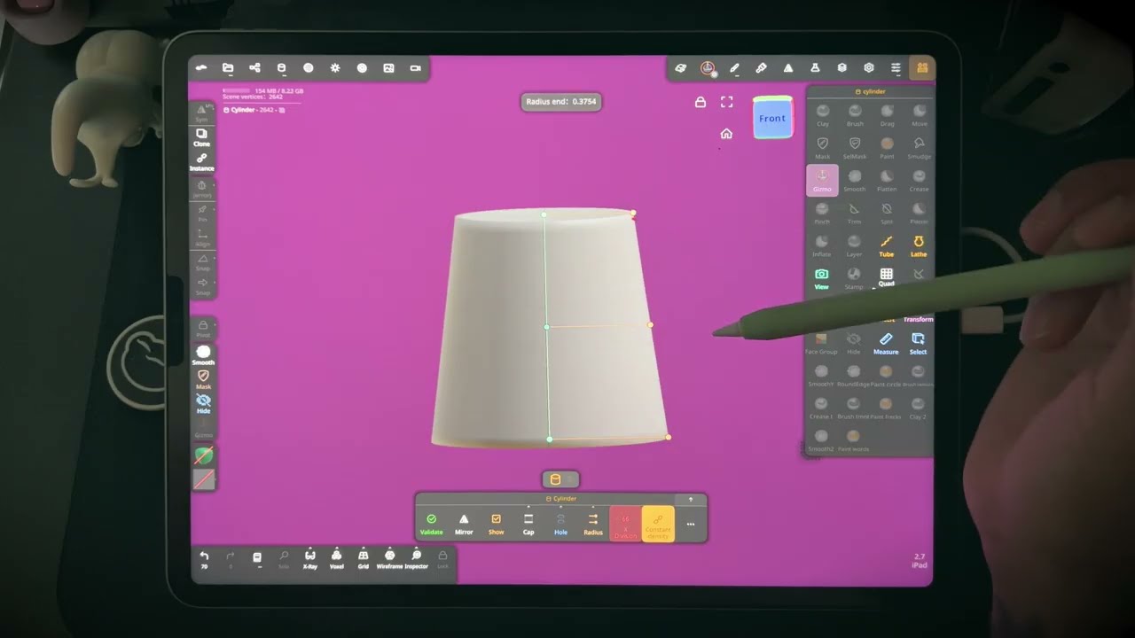 Cylinder Hack you Didn't Know About! Nomad Sculpt Quick Tips