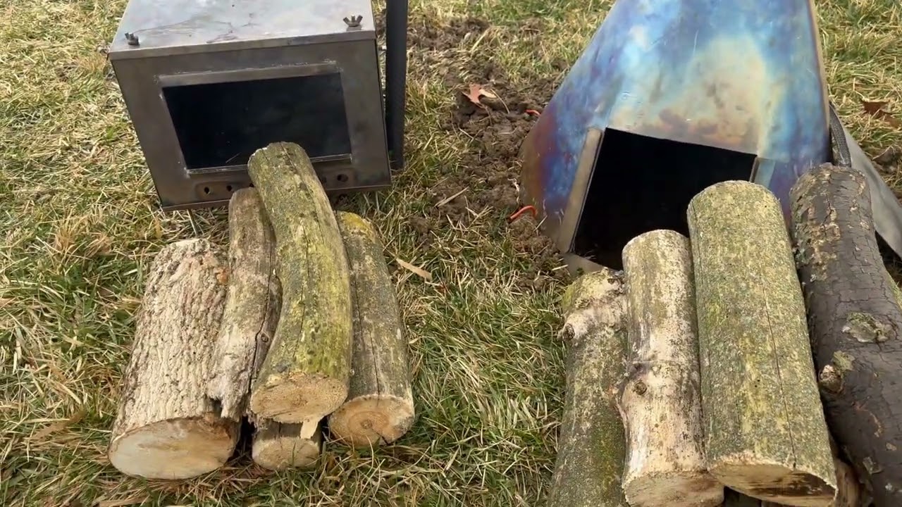 Pyro Rock Stove - Wood Volume Comparison with 4” Excavation Mode 