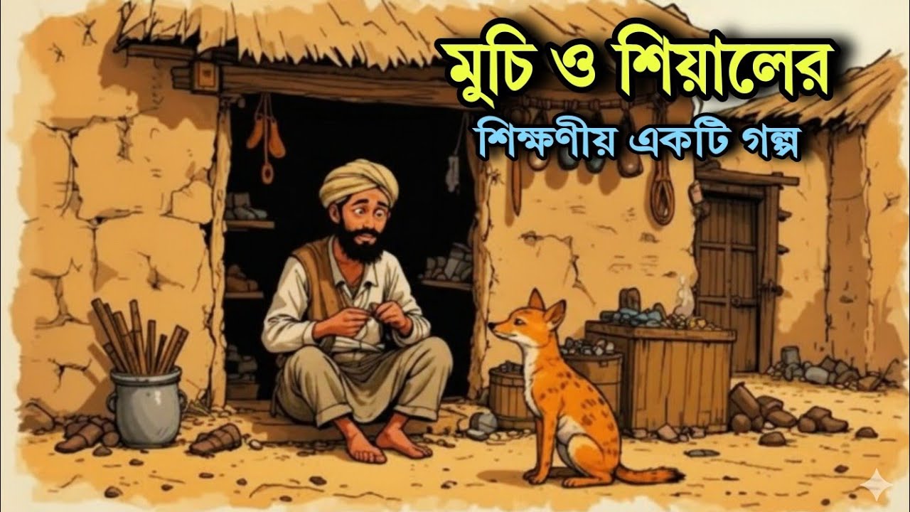 মুচি ও শিয়ালের গল্প || একটি শিক্ষণীয় ঘটনা || Islamic Voice Bangla.