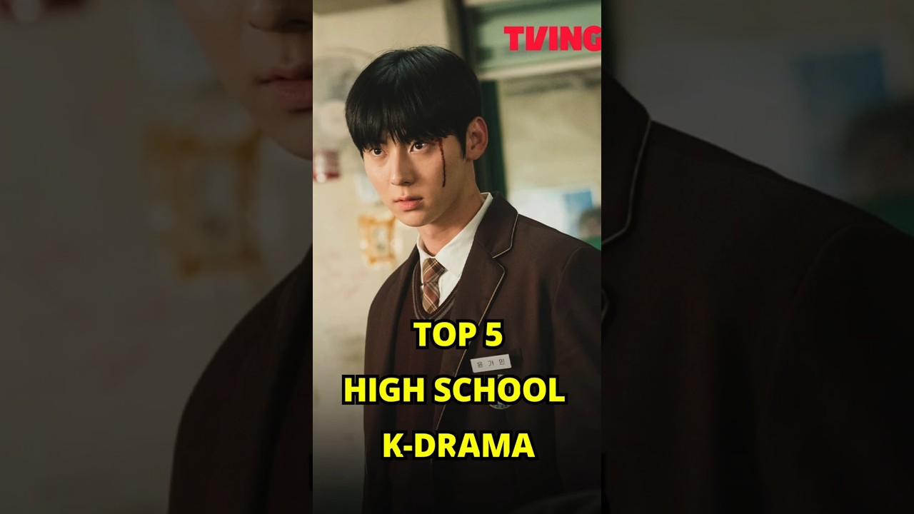 Top 5 High School Korean Drama #highschool #kdrama