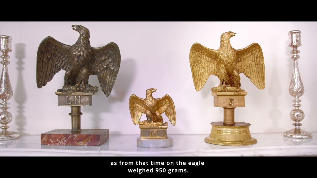 Les aigles de drapeaux du Second Empire, Bertrand Malvaux expert CNES.