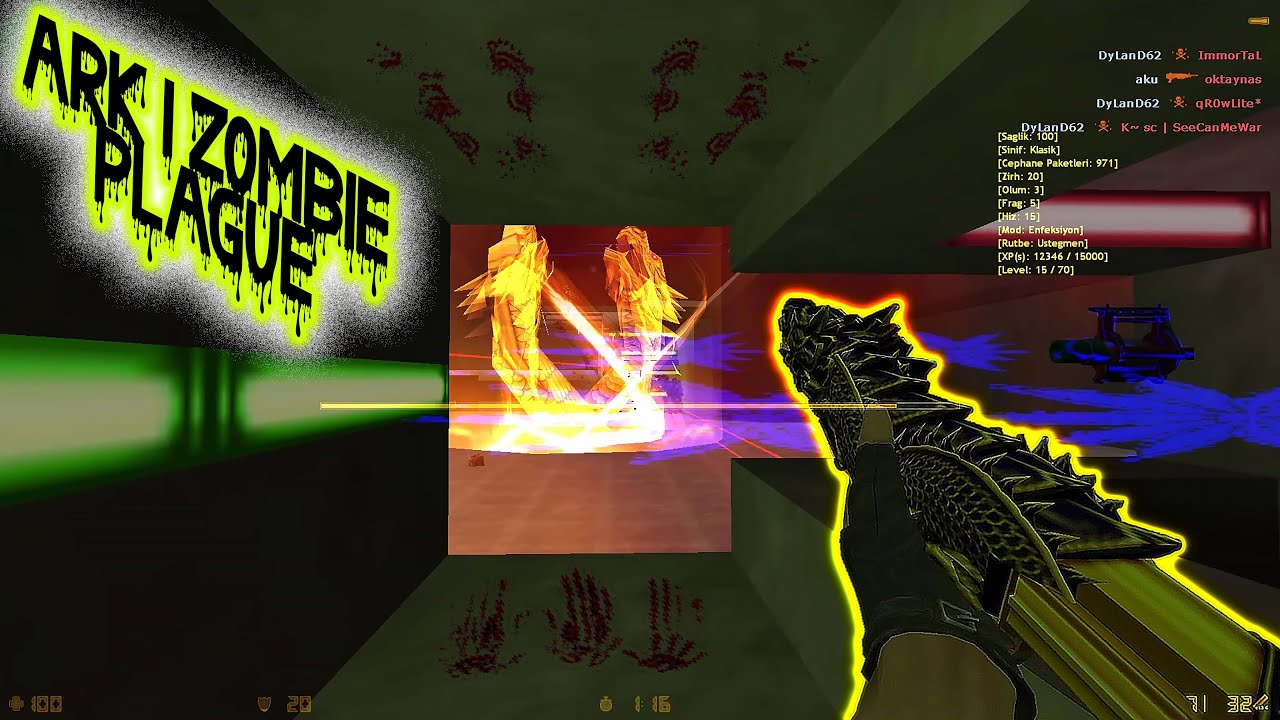Cs 1.6 Zombie LaSer - zm_downtown