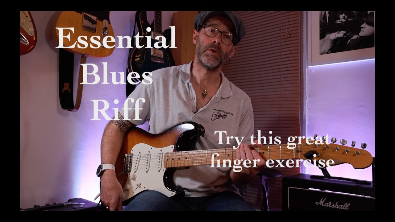 Beginners Guide to the Blues in E: Blues Riffs (easy lesson)