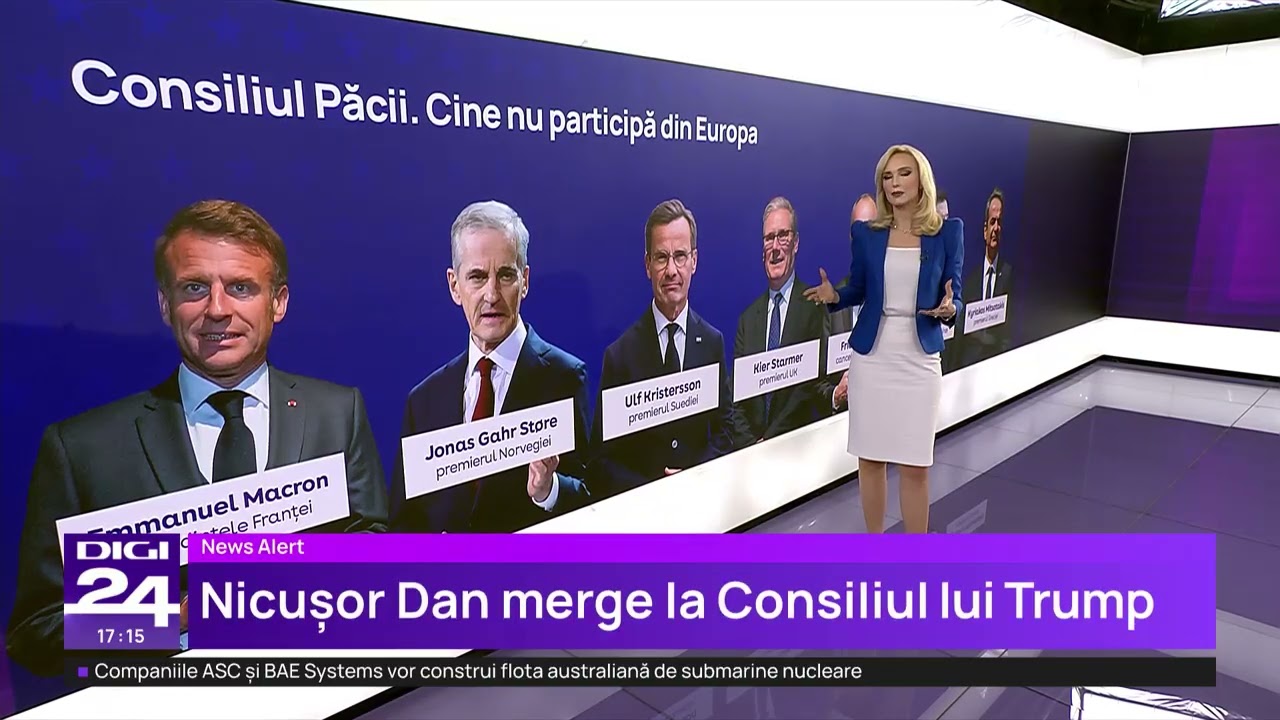 Nicușor Dan merge în SUA pentru Consiliul Păcii convocat de Trump