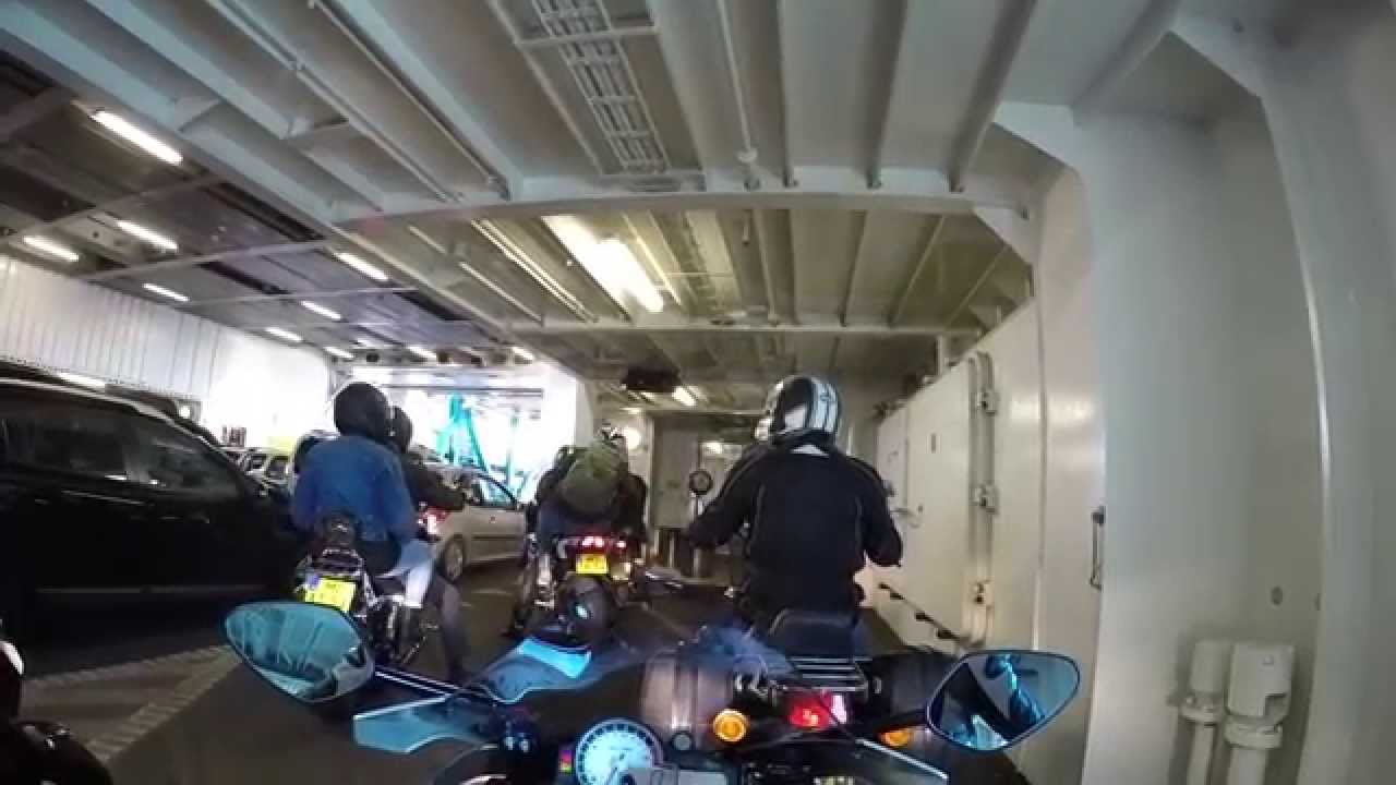 Den Helder boot af BMW S1000RR Routeverkenning motorrit Texel